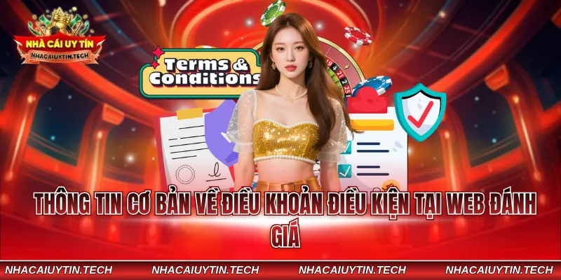 Thông tin cơ bản về điều khoản điều kiện tại web đánh giá